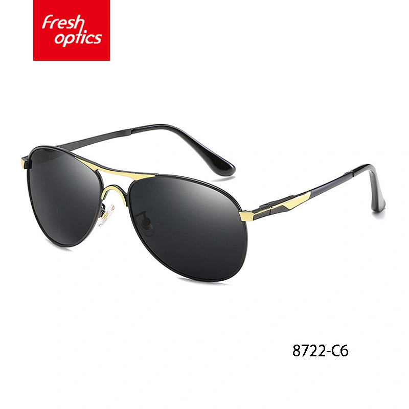 LM8722 Widely used high quality custom logo metal sunglasses bulk buy sunglasses wholesale