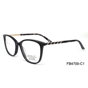 FB4709 High quality acetate optical frame custom promotional optical glasses acetate