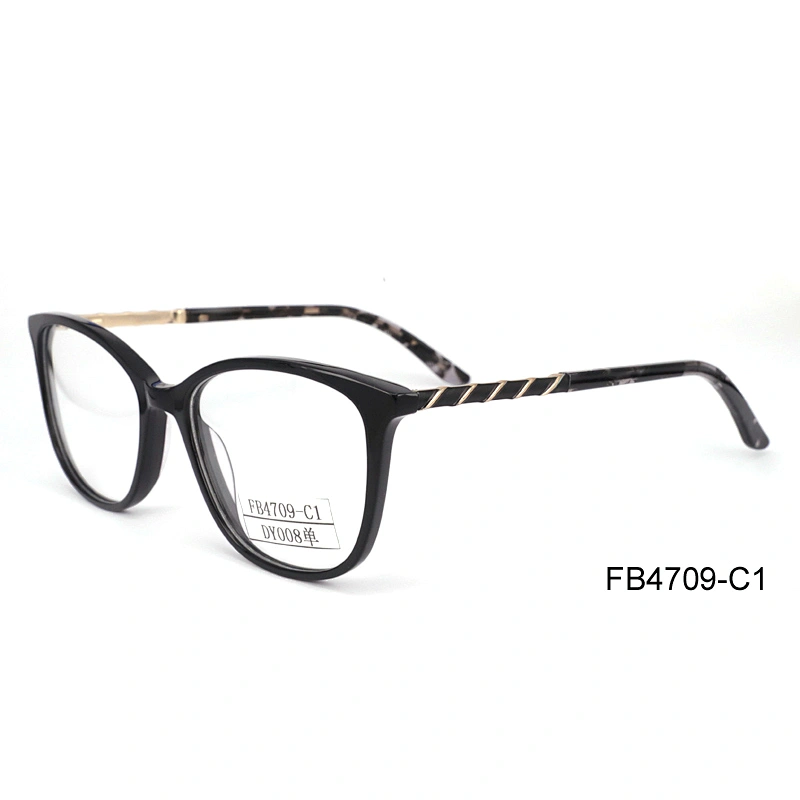 FB4709 High quality acetate optical frame custom promotional optical glasses acetate