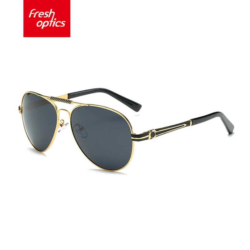 GD2659 Wood and Bamboo Custom Logo Sunglasses, Dark Black Sun Glasses