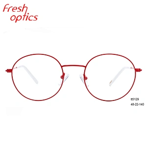 Fashion women's metal round prescription glasses optical eyeglasses frame eye glass frames
