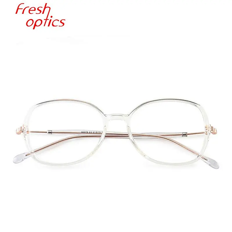 Ready stock spectacle style thin temple eyewear TR90 plastic eyeglass optical frames