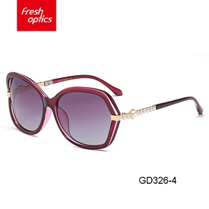 GD326 Factory directly provide high quality cat eye sun glasses pearl tags for sunglasses