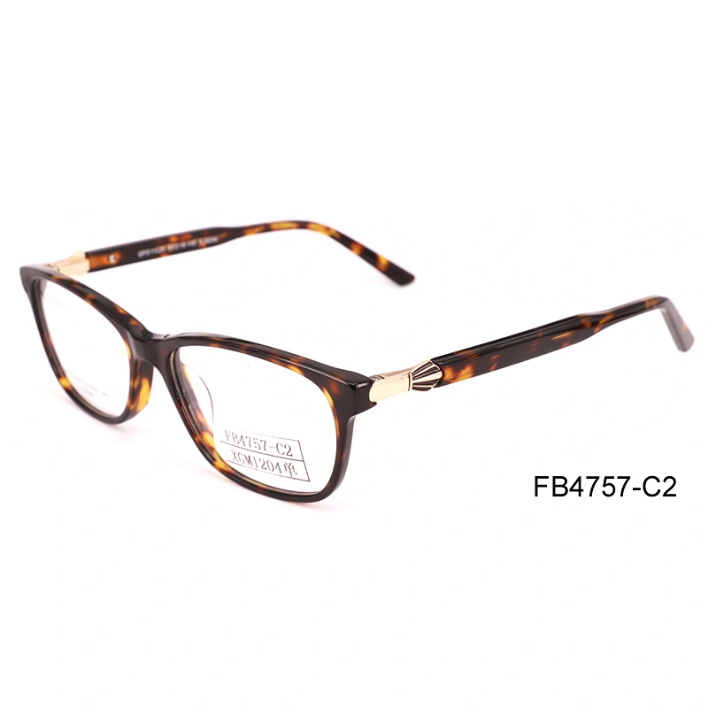 FB4757 Acetate frame optical eyeglass stocks low price eyewear ready goods