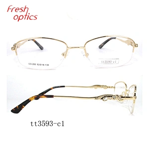 European standard diamond matel optical frames wholesale 2019