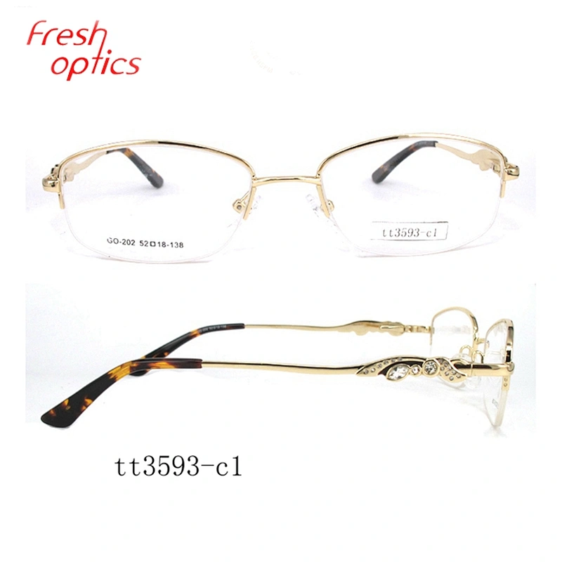 European standard diamond matel optical frames wholesale 2019