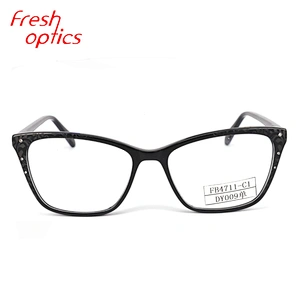 FB4711 china promotion spectacles custom logo optical eyeglasses glasses frame