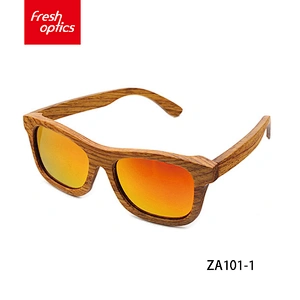 ZA101 American brand high quality wood sunglasses bulk wooden sunglasses custom logo