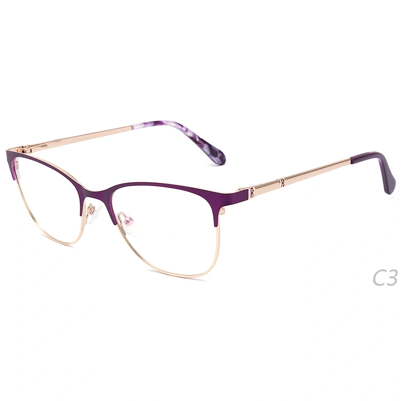 Best quality ready stock metal optical glasses manufacture eye frames