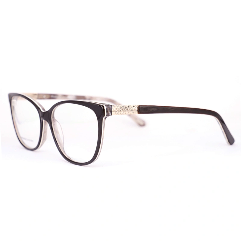 FB5477 Best quality cellulose acetate frames crazy sell eyewear frames eyeglasses black frame