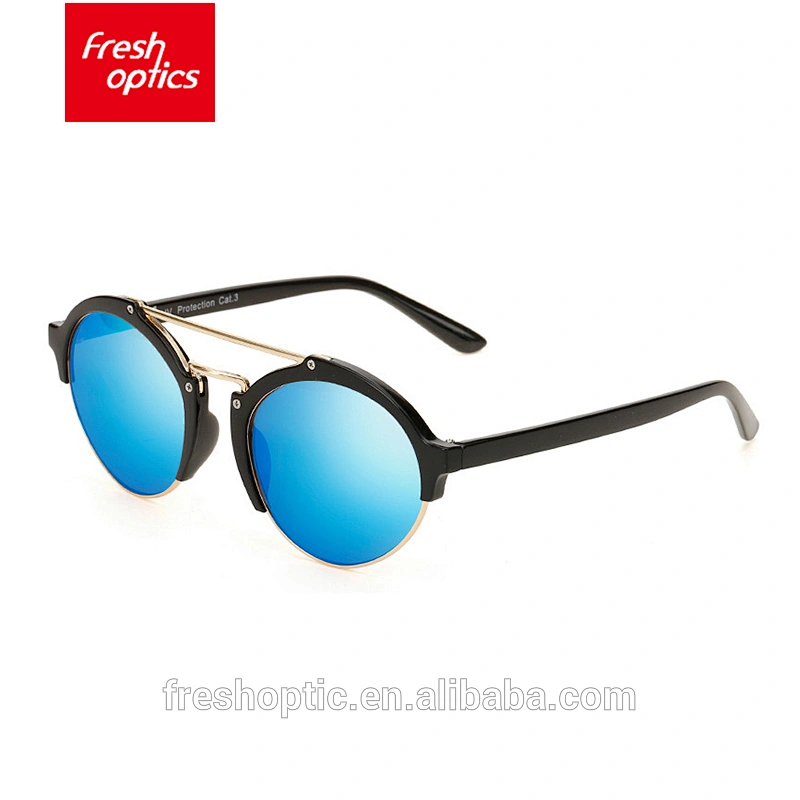 LM1710 Economical high quality blue point sunglasses big sunglasses round sun glasses