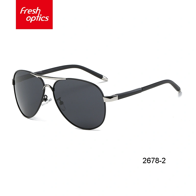 2678 Fashion Design Double Bridge military CE Sunglass
