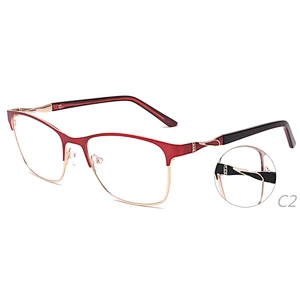 customized logo ready stock metal optical frames eyeglasses