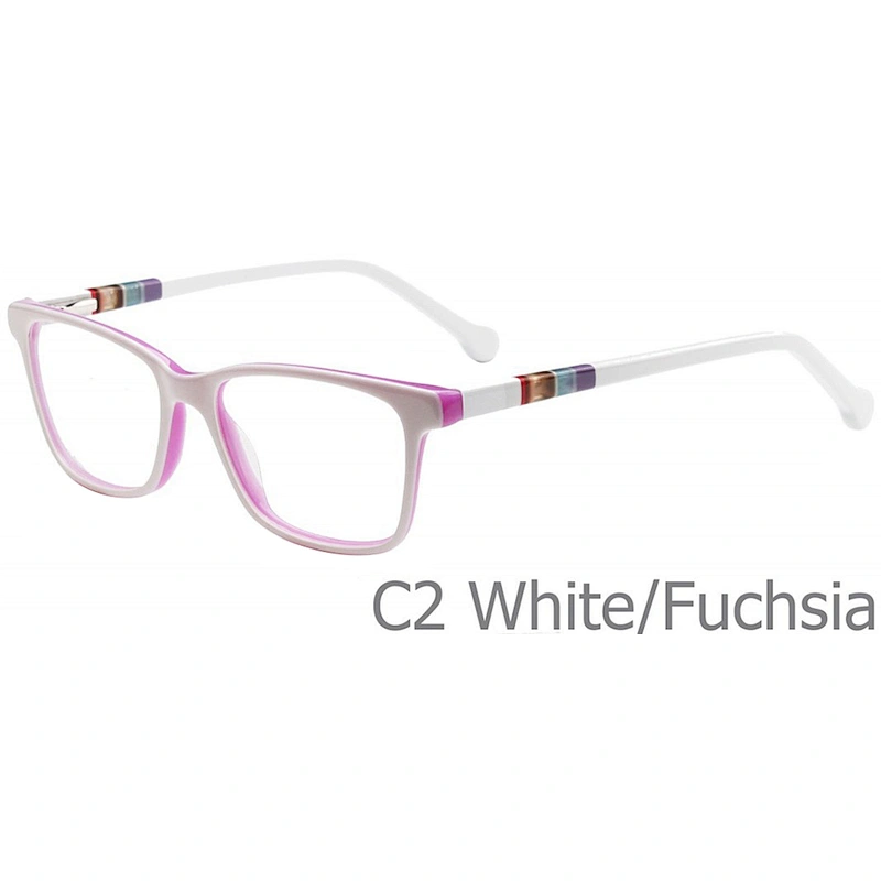 2020 new designer square acetate kids optical frames eyeglasses