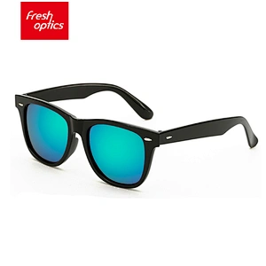 LM6032 Plastic Leopard Grain Double Bridge Sunglasses For Women