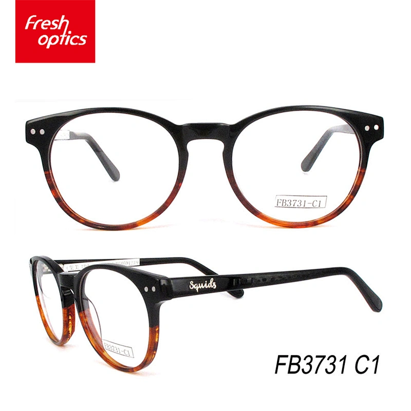 Popular trendy eyeglass frame italy designer, optical glasses with logo