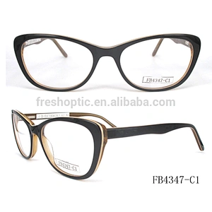 FB4347 Cheap prescription glasses essential eyewear frames mono design eyewear