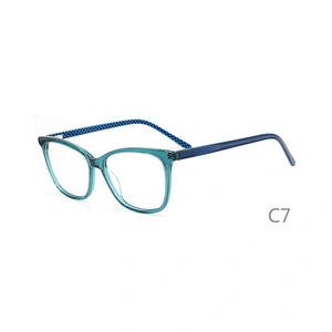 F1716 Italy designer acetate optic frames acetate eyeglasses frame Ready stocks
