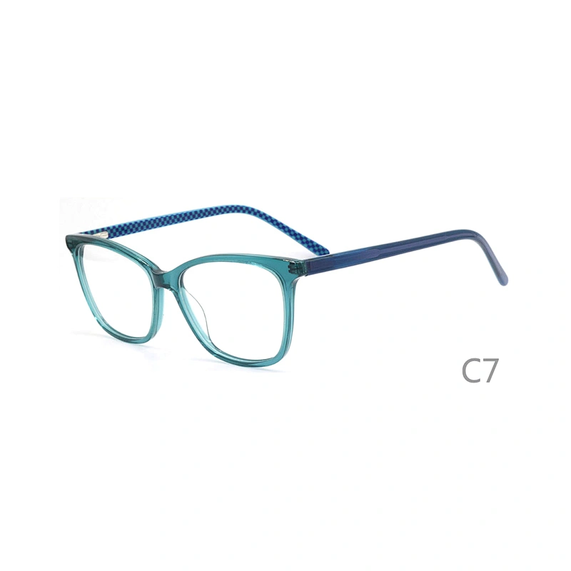 F1716 Italy designer acetate optic frames acetate eyeglasses frame Ready stocks