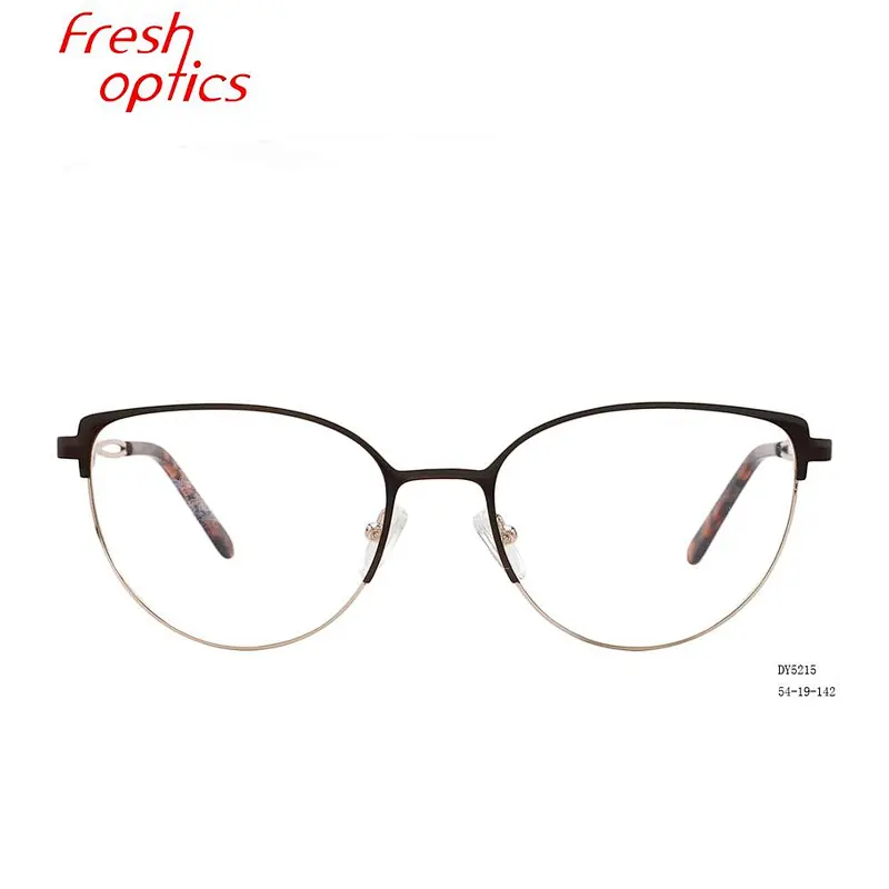 Hot sale fashion modern metal prescription optical eyeglass frames