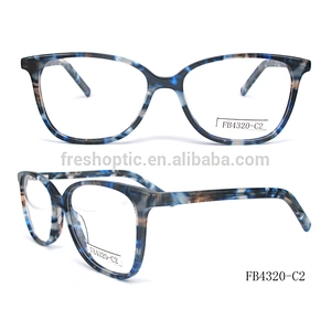 FB4320 Wholesale acetate frames luxury china optical eyeglasses frame fashion eyeglasses