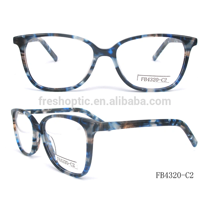 FB4320 Wholesale acetate frames luxury china optical eyeglasses frame fashion eyeglasses