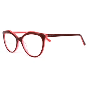 FB5391 Latest model spectacle frame italian eyewear brands new trend acetate eyewear