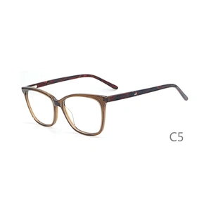 F1716 Italy designer acetate optic frames acetate eyeglasses frame Ready stocks