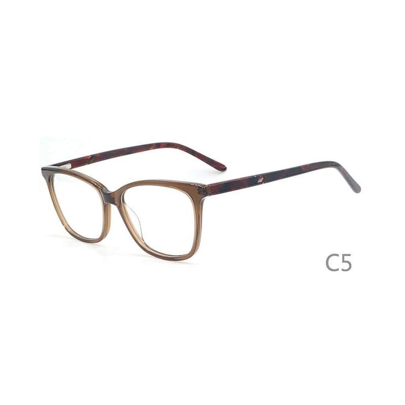 F1716 Italy designer acetate optic frames acetate eyeglasses frame Ready stocks