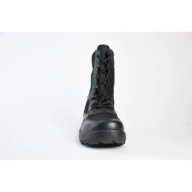 new style Military Boot injection sole leather military shoes