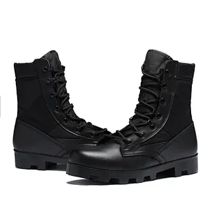 Hot Sale 2019 Factory Wholesale Durable Combat Boots LIghtweight Military Boots for Army and Police, Special Forces