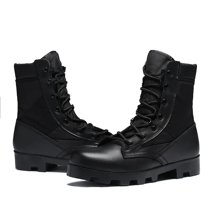 Hot Sale 2019 Factory Wholesale Durable Combat Boots LIghtweight Military Boots for Army and Police, Special Forces