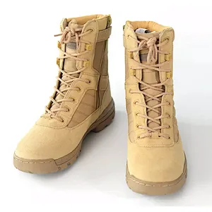 Factory OEM High quality Hot sale outdoor desert Military Army tactical boots botas militares