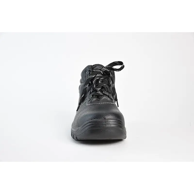 2018 new style men's leather safety boots safety shoes with steel toe