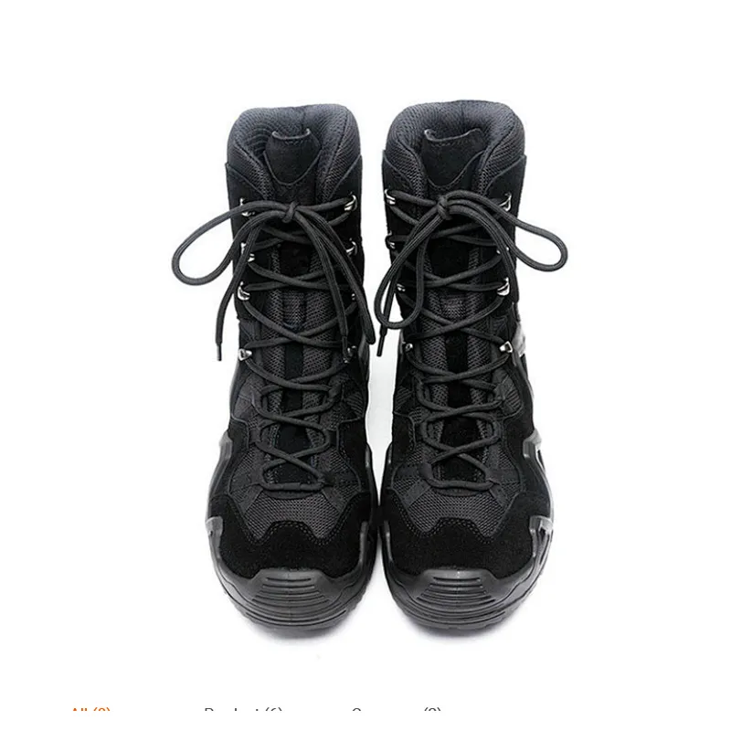 2019 new style men's zipper side army boots Military Tactical Boots