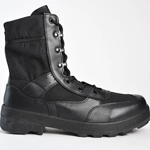 new style Military Boot injection sole leather military shoes