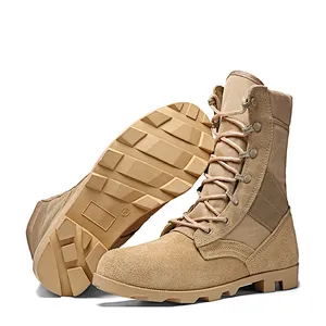 Hot Sale 2019 Factory Wholesale Durable Combat Boots LIghtweight Military Boots for Army and Police, Special Forces