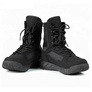 desert leather boots Ultra light shoes military boots  tan tactical shoes for men desert boots
