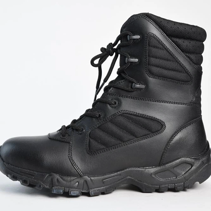 2018 New Style Leather Men Army Desert Cheap Swat Tactical Military Boot