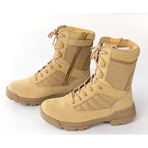 Factory OEM High quality Hot sale outdoor desert Military Army tactical boots botas militares