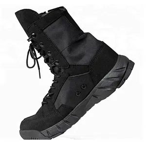 desert leather boots Ultra light shoes military boots  tan tactical shoes for men desert boots