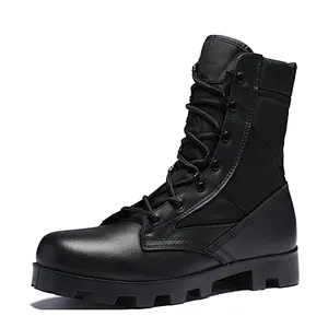 Hot Sale 2019 Factory Wholesale Durable Combat Boots LIghtweight Military Boots for Army and Police, Special Forces