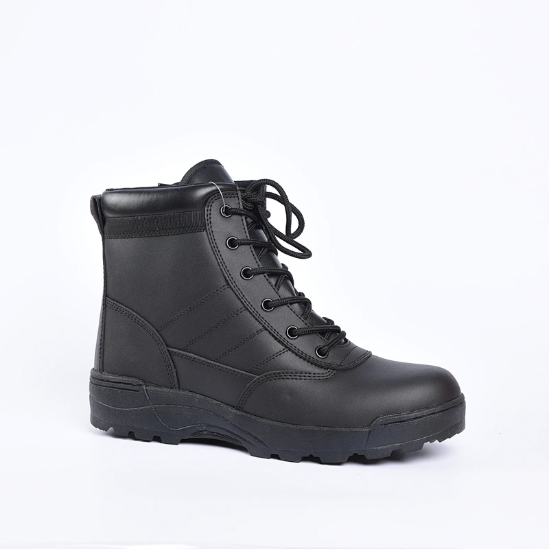 full leather boots police boots military boots