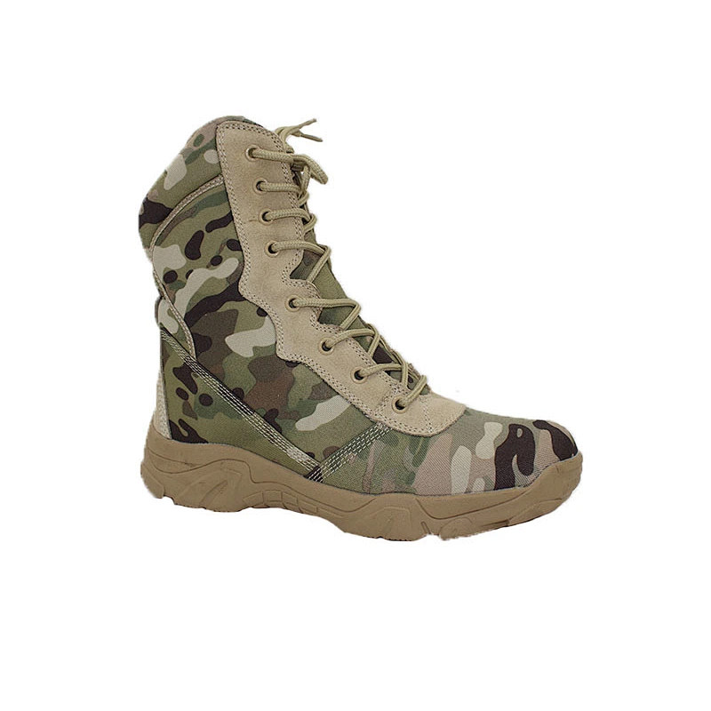 New Design genuine leather police combat boot army combat boot military Combat boot