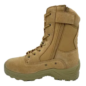 2020 new style cow suede leather army tactical shoes military boot