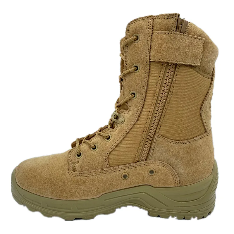 2020 new style cow suede leather army tactical shoes military boot