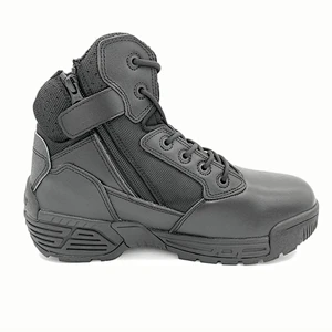 2020 new style Outdoor Military Tactical Black Leather Boots
