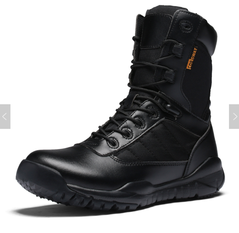 China factory comfortable boots army police military boots