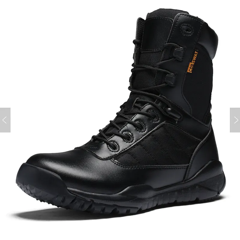 China factory comfortable boots army police military boots
