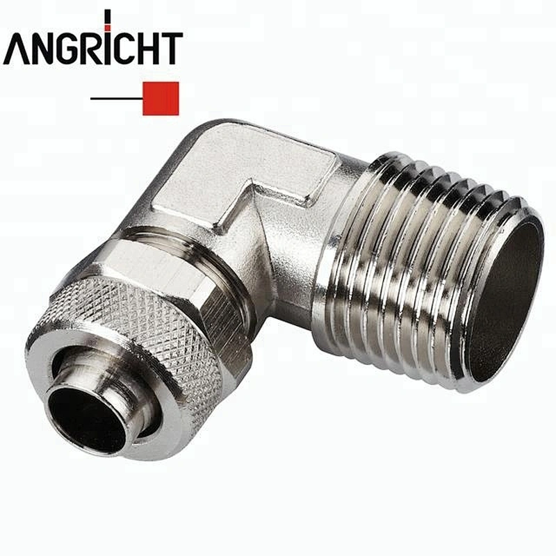 RPC push on BSP thread knurled Pneumatic Rapid Screw metal Connector ...